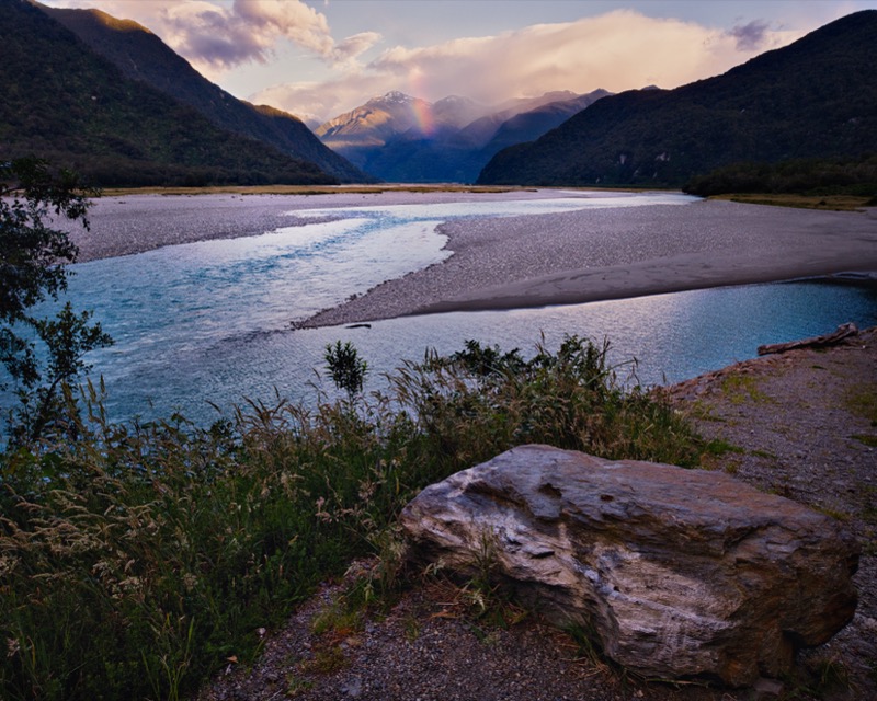 Haast River Valley, New Zealand